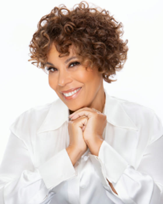 Portrait of jazz vocalist Amber Weekes.